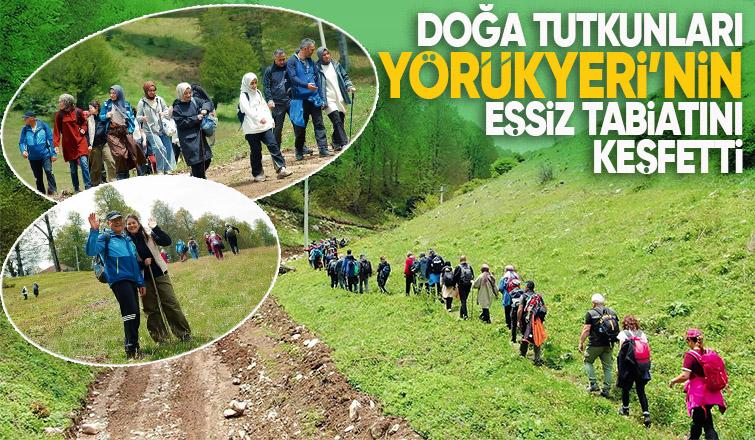 Doğa tutkunları Yörükyeri’ni keşfetti