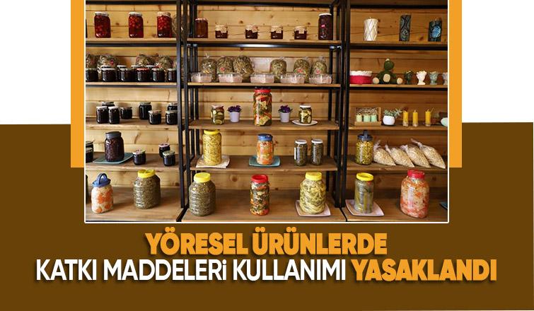 Yöresel ürünlerle ilgili flaş karar