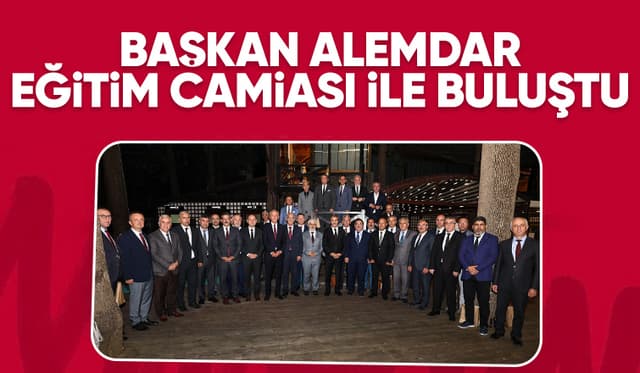 Başkan Alemdar Milli Eğitim Müdürleri ile buluştu