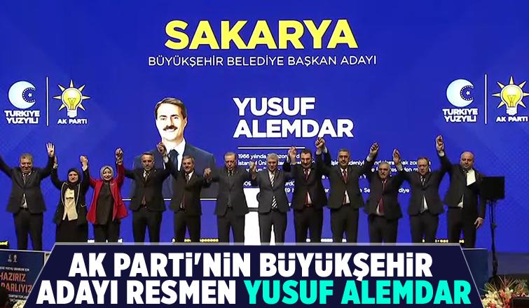 Erdoğan resmen açıkladı Büyükşehir adayı Yusuf Alemdar