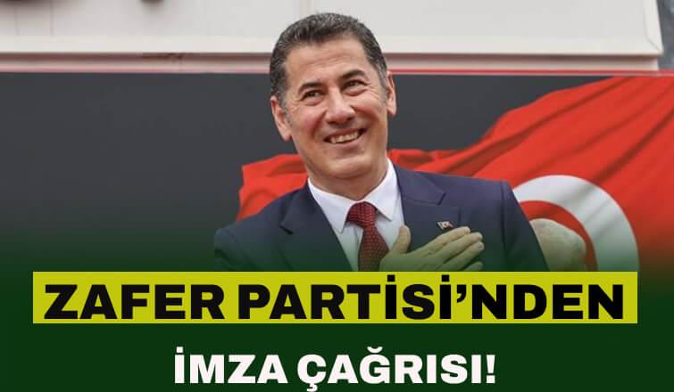 Zafer Partisi’nden İmza Çağrısı