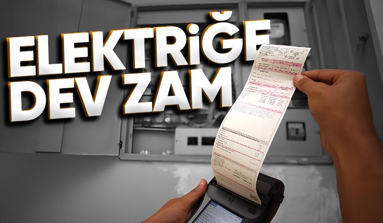 Elektriğe büyük zam yapıldı