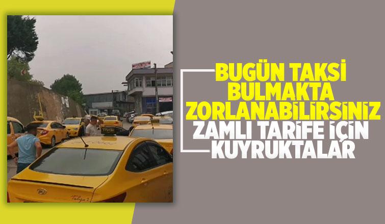 Sakarya'da taksimetre güncelleme kuyruğu