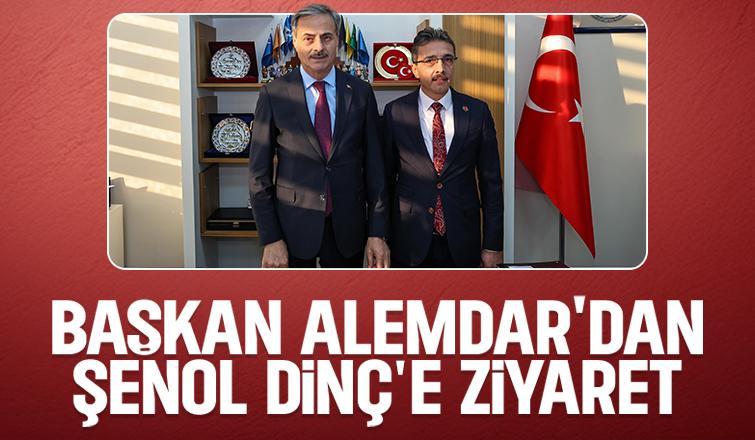 Başkan Dinç Yusuf Alemdarı'ı ağırladı