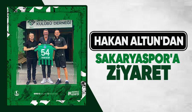 Hakan Altun Sakaryaspor'u ziyaret etti