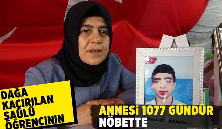 SAÜ'LÜ Yavuz'un annesinin evlat nöbeti bin 77’nci gününde