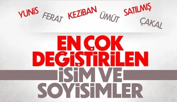 NVİ’den Ad ve Soyadı Değişikliği Uygulaması Açıklaması