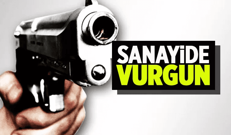 Sanayide Usta Bir Kişiyi Vurdu