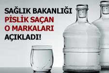 İşte sağlıksız damacana markaları