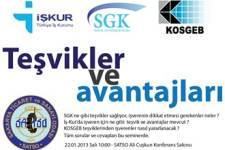 İş-Kur, SGK ve KOSGEB semineri