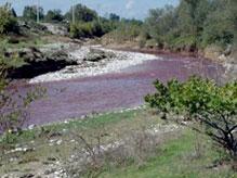 Mudurnu Çayı'nın Kırmızı Akması