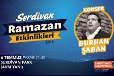 Boşnak sanatçı Burhan Şaban Serdivanlılarla buluşacak