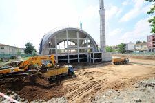 Rasimpaşa Camii'nin yapımı hız kazandı