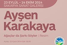 "Ağaçlar da şarkı söyler" Galeri'de sergilenecek