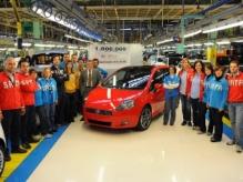 1 Milyonuncu Fiat Grande Punto Heyecanla Karşılandı