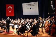 Cumhurbaşkanlığı Senfoni Orkestrası SAÜ'de konser verdi