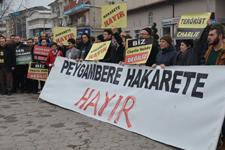 Sapanca İHH'dan 'Peygamberlere hakarete hayır' tepkisi