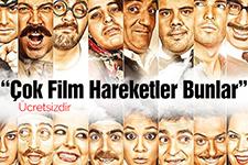 Engelliler için film gösterimi...