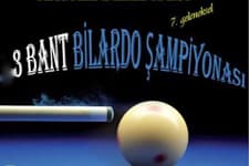 Akyazı'da ödüllü 3 Bant Bilardo Turnuvası