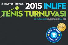 Ödüllü İnlife Tenis Turnuvası başlıyor