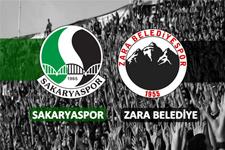 Sakaryaspor-Zara Belediyespor maçı biletleri satışa çıkıyor