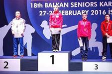 Büyükşehir sporcusu balkan şampiyonu oldu