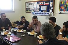 Çay House Tes-İş Anadolu Lisesi'nden yoğun ilgi gördü