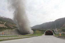 Bolu Dağı Tüneli'ndeki yangın kontrol altına alındı