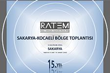 RATEM bölge toplantısı Sakarya'da yapılacak