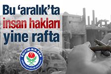 ''Bu 'Aralık'ta insan hakları yine rafta''