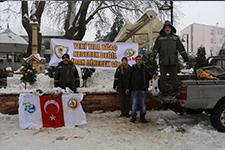 "Yeni yıla ağaç keserek değil, fidan dikerek gir"