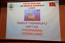 Enerji Tasarrufu Haftası programı