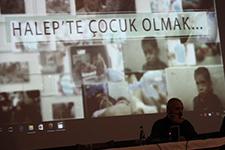 Halepte Çocuk Olmak konuşuldu