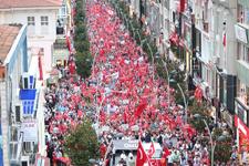 Avrupa'daki olaylar sebebiyle protesto yürüyüşü 