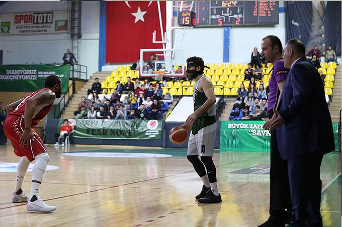 Büyükşehir Basket'ten farklı galibiyet