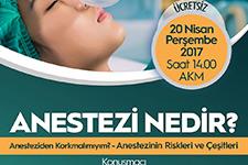 Sağlık konferanslarında Anestezi konuşulacak