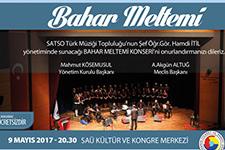 SATSO'dan Bahar Meltemi konseri