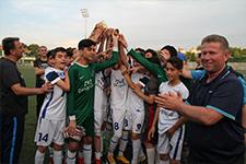 U-13 Ligi Play-Off baraj maçında gülen taraf Erenler 