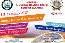 Kocaali'de 4. Ulusal Kalkan balığı şenliği