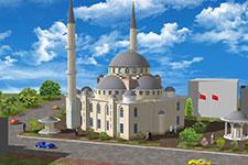 Serdivan'da Camii İnşaatı Hızla Yükseliyor