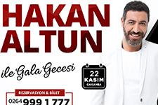 Hakan Altun Sakarya'ya gelecek