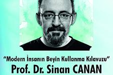 Prof. Dr. Sinan Canan Sakarya'ya geliyor