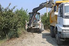 Akçay Kalaycıda Yol Düzenleme Çalışması