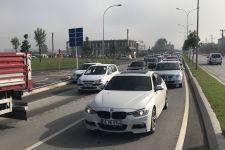 Sakarya'da okullar açıldı, trafik durma noktasına geldi