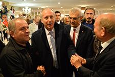 Muharrem İnce "Cumhuriyet Gecesi"ne katıldı