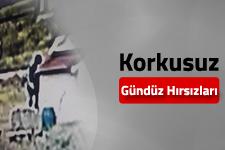 Gündüz gözüyle korkusuz hırsızlar