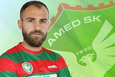 Amedsporun kaptanı Mansur Çalara futboldan men