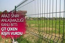 Arazi sınırı anlaşmazlığı kanlı bitti