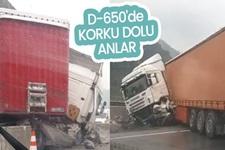 D-650'de korku dolu anlar