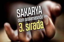 Sakarya ölüm sıralamasında 3. sırada